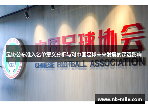足协公布准入名单意义分析与对中国足球未来发展的深远影响 足协公布准入名单意义分析与对中国足球未来发展的深远影响