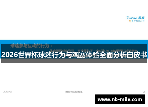 2026世界杯球迷行为与观赛体验全面分析白皮书